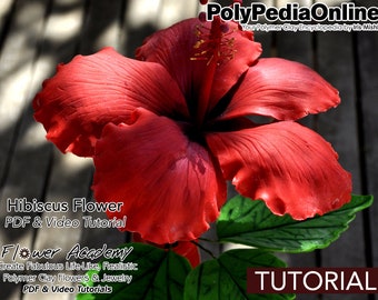 Polymer Clay Tutorial, DIY Jewelry, Flower Decoration, DIY Flowers, Table Centerpiece, Wedding, Flowers Tutorial, diy Handmade Bead, Video