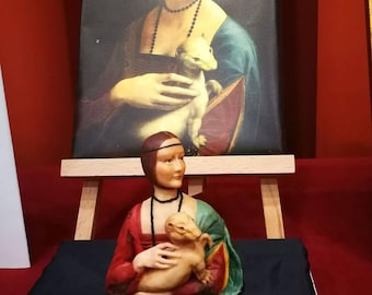 Ooak ''la dama con l'ermellino'' di Ooak di Tiziana- Tiziana Passanisi
