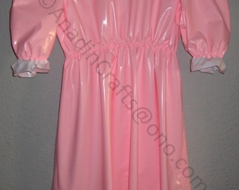 PVC Full length Sissy French/Nurse Maids Dress Various colours
