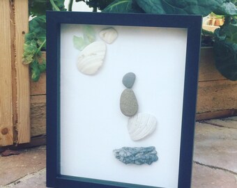 Angels are Among Us pebble art