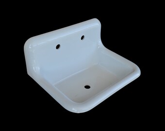 DROP-IN DESIGN! 24" x 18" Single Bowl Reproduction Farmhouse Sink - Model #SB2418