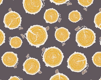 Art Gallery - SAH - Rooted Midnight - Sweet as Honey Collection by Bonnie Christine - 9.95 Yard