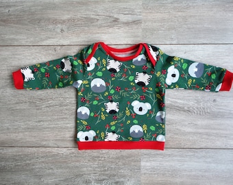 Merry babylongsleeve with jungle print
