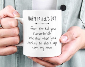 Funny Step Dad Mug, Step Dad Fathers Day Mug, Step Dad Gift, Happy Fathers Day to Step Dad Mug, Gift for Stepfather, Step Father Coffee Mug