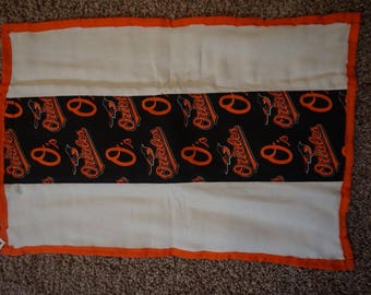 Baltimore Orioles burp cloth
