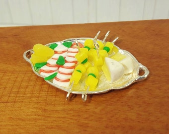 Miniature cheese plate from Millefiore
