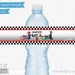 Mario Kart Birthday Water Labels, Mario Printable Labels, Digital Personalized Design
