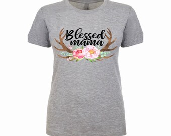 Blessed Momma, DIY iron on,Sublimation transfer, Ready to Press, Iron on Ready, htv printed, Thankful and blessed, Iron on Transfer