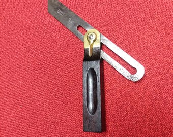 Antique T-Bevel Stanley No. 25 8" Rosewood & Brass Made In USA Quality Hand Tool