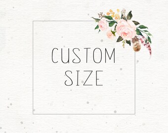 Custom size print