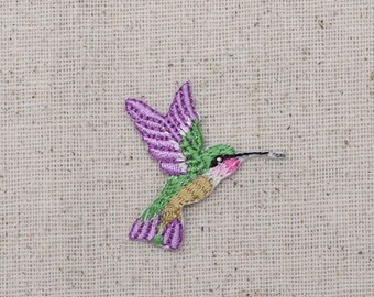 Hummingbird applique | Etsy