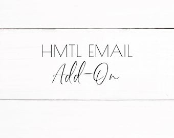 HTML Add-On for Email Footers and Email Templates - Adding Links to Email Footers and Templates - HTML Email - Email Social Media Links