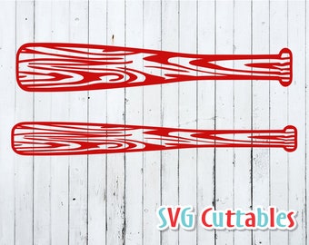 Baseball bat svg, eps, dxf, wood bat svg, Baseball bat cut file, Cut file, Silhouette file, cricut cut file, digital download