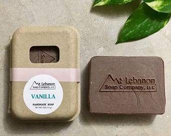 Vanilla Soap - Artisan Soap - Handmade Soap - Homemade Soap - Cold Process Soap - Bar Soap - Gift For Her -