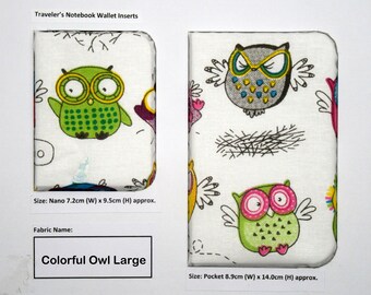 Colorful Owl Large