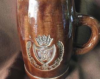 Roman beer mug stein 3l. from 1972
