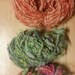 Art yarn. Crochet. Knitting. Fiber. Wool. Alpaca lincoln sari silk blend