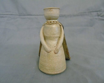 studio pottery candle holder
