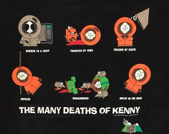 many deaths of kenny shirt