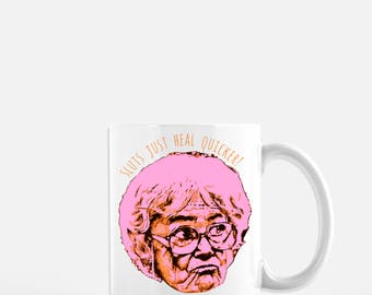 Sophia Golden Girls Coffee Mug // Sophia Petrillo // Blanche Sophia Rose Dorothy // Thank you for being a friend // Coffee Cup // Coffee