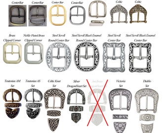 In Stock Buckles for 1 1/2 inch Belts