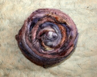 Hand dyed Tussah silk villea in the nylon SW