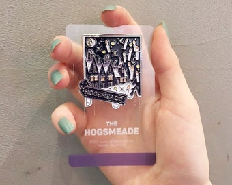Harry potter concept pin badge - The hogsmeade