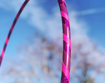 Pink Persuasion Dance Hoop // Beginner Hula Hoop // Handmade Fitness Hoop