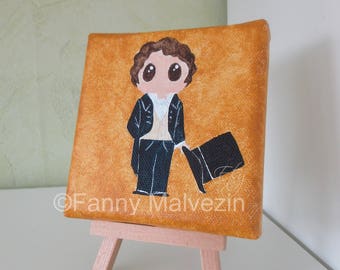 Mr Darcy (Pride and Predjudice 1995) - Mini painting
