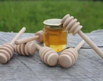 Wooden Honey Dippers