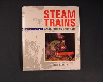 Vintage Old Collectible * Steam Trains Book * Garratt * American Portrait