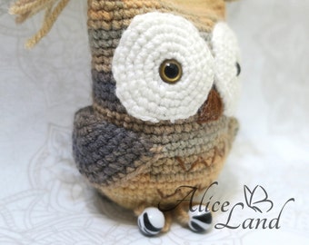 Crochet Owl, Crochet Toy