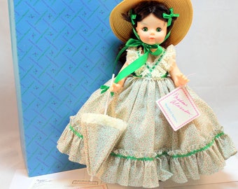 Madame Alexander Scarlett Doll with Original Box and hang tag Outfit Parasol
