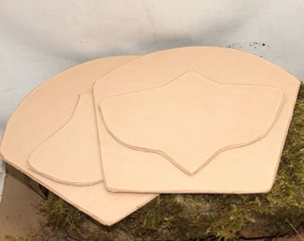 Leather Wristbands forearm, model 4
