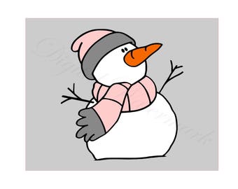 Snowman SVG & Studio 3 Cut File for Silhouette Cricut Brother Decal Files Cutouts Svgs Face Christmas Xmas Ornament Decorations Ornaments