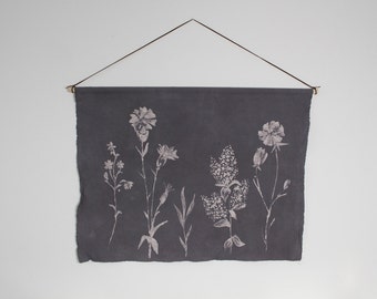 Hand Painted Batik Wall Hanging - One of a kind