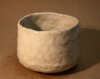 Traditional Japanese tea ceremony bowl, matcha chawan