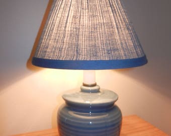 Lamp,Lamps,Night Light,Clip-on Shade, Kids Room Lamp, Blue Lamp