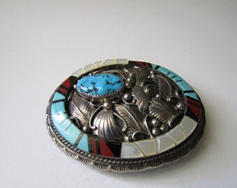 Navajo Belt Buckle