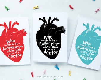 graduation card for medical student funny doctor grad card