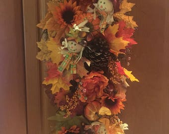 Fall Wreath, Fall Decor, Fall Wreath for Front Door, Wreaths for Front Door, Wreath Fall, Pumpkin Wreath, Thanksgiving Wreath, Autumn Wreath