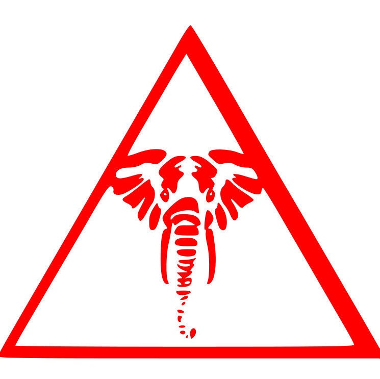 Delta Sigma Theta Elephant Triangle svg delta sigma theta