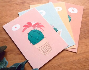 Your Heroes at the Beach (Set) . 4 DIN A6 Prints