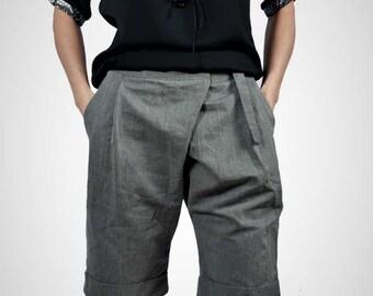 Drop-Crotch/ Harem Pants/ Woman Casual Pants/ Extravagant/ Stylish Trousers/ Loose