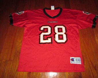 Tampa Bay Buccaneers #28 Warrick Dunn Champion Jersey XL 18-20