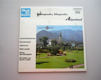Singendes, Klingendes Alpenland - Music From Bavaria - SEALED Vintage Vinyl Record
