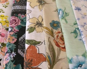 Anthropology Inspired Lunchbox Cloth Napkins, Set of 12, Environmentally Preferred, by CHOW with ME