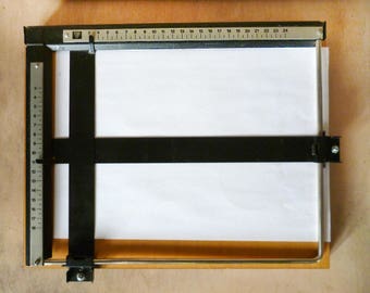 Darkroom easel mask Masking frame Photo enlarger Enlarging Printing tool Photography equipment Dark room print film paper