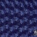 Minky ROSEBUD Navy Blue Fabric / 58" Wide / Sold by The Yard