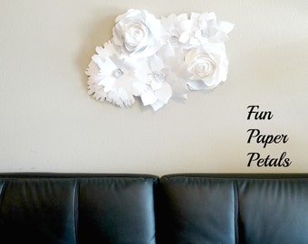 nursery decor bedroom decor paper flower wall paper flower home decor paper flower wall decoration paper - Flower Bedroom Decor nursery decor bedroom decor paper flower wall paper flower home decor paper flower wall decoration paper - Flower Bedroom Decor